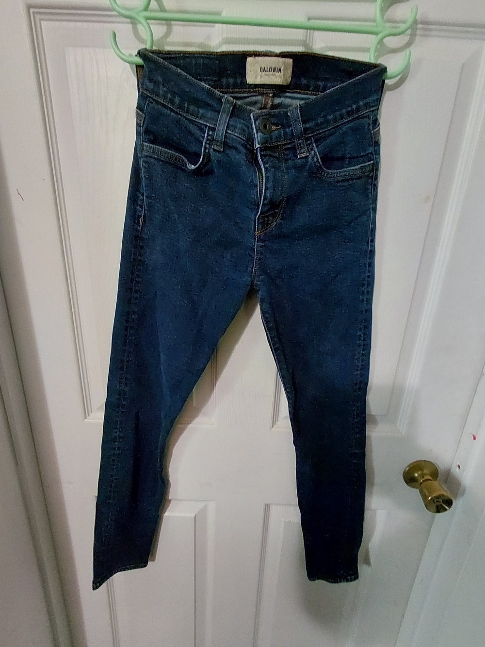 baldwin Indigo Skinny High-Rise Women’s Jeans
